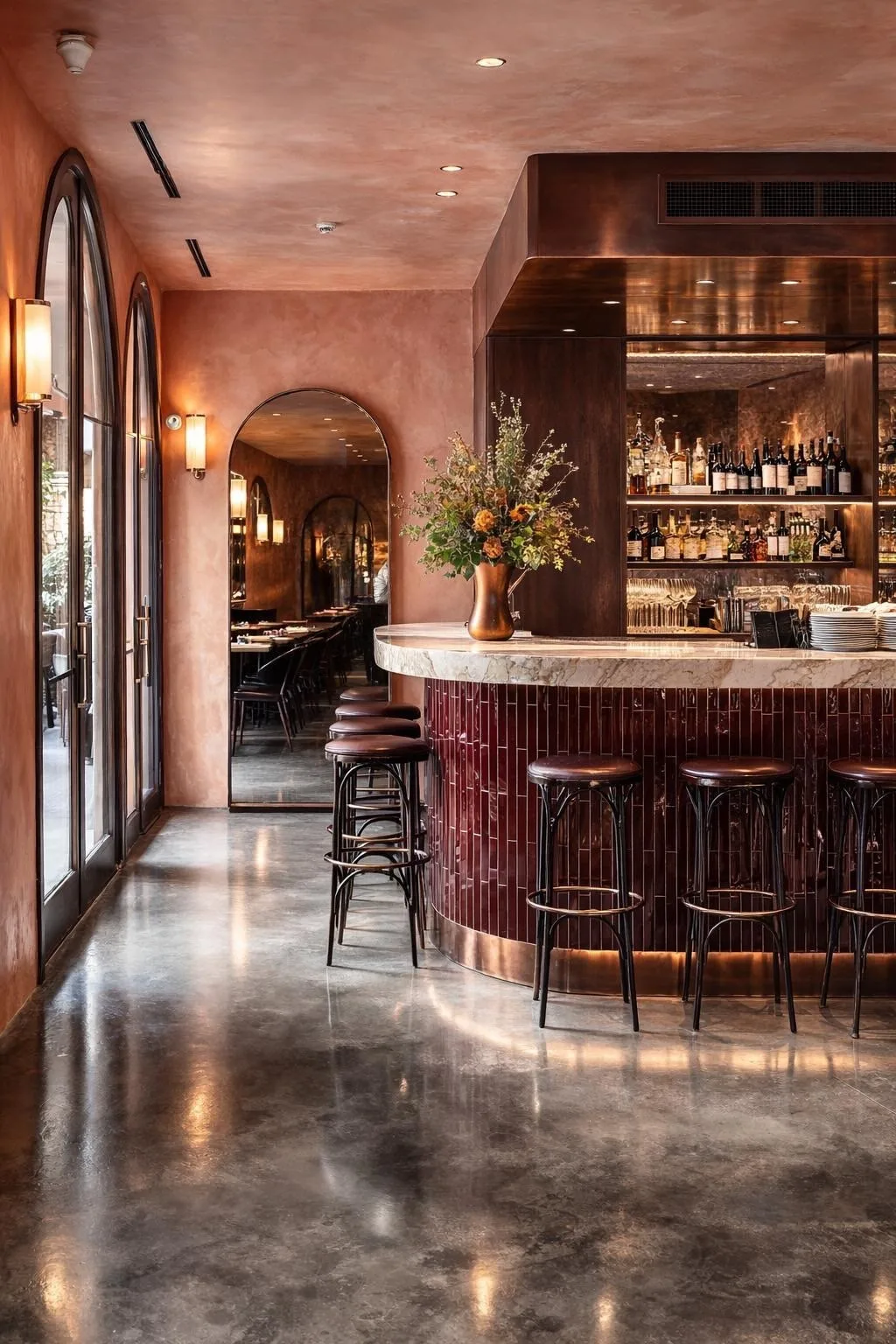 Alma restaurant interior designed by Hybrid Creative, TBD